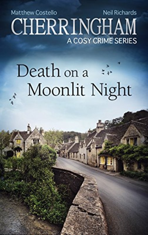 Book cover for "Death on a Moonlit Night" by Neil Richards