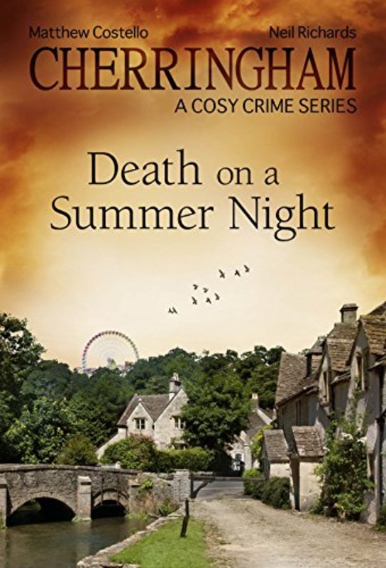 Book cover for "Death on a Summer Night" by Neil Richards