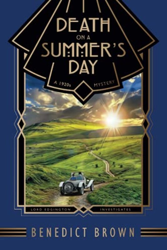 Book cover for "Death on a Summer’s Day" by Benedict Brown