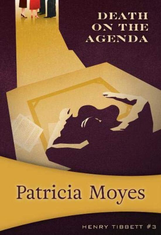 Book cover for "Death on the Agenda" by Patricia Moyes