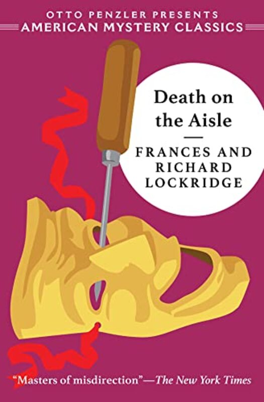 Book cover for "Death on the Aisle" by Richard and Frances Lockridge