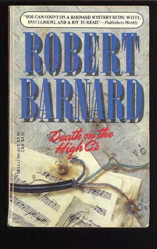 Book cover for "Death on the High C's" by Robert Barnard