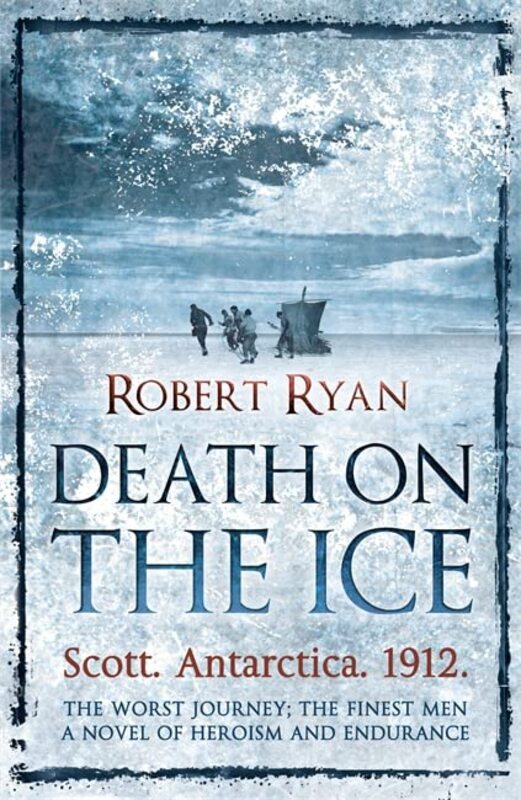 Book cover for "Death on the Ice" by Robert Ryan