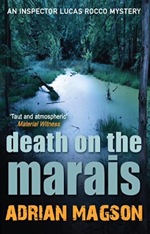 Book cover for "Death on the Marais" by Adrian Magson