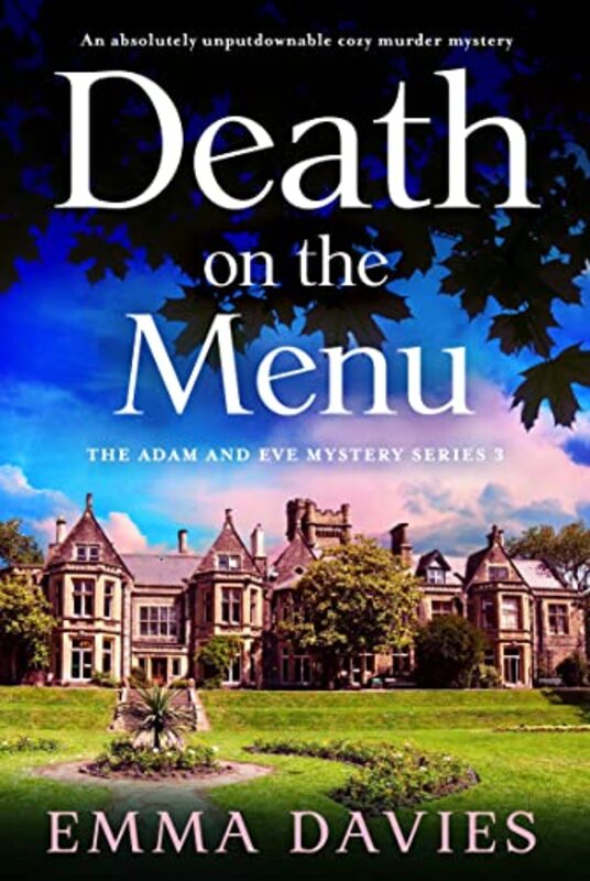 Book cover for "Death on the Menu" by Emma Davies