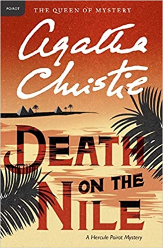 Book cover for "Death on the Nile" by Agatha Christie