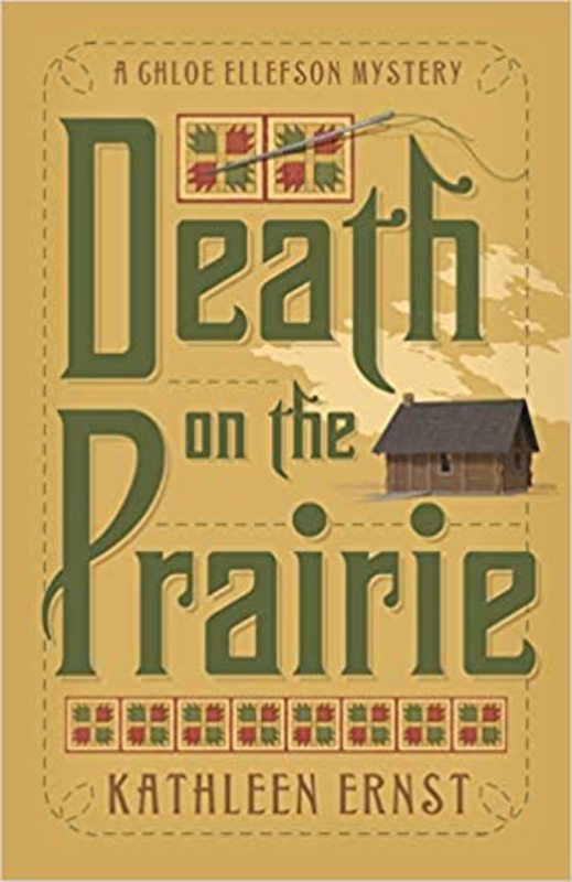 Book cover for "Death on the Prairie" by Kathleen Ernst