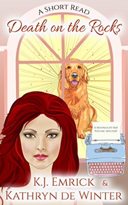 Book cover for "Death on the Rocks" by KJ Emrick