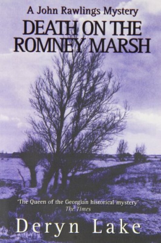 Book cover for "Death on the Romney Marsh" by Deryn Lake