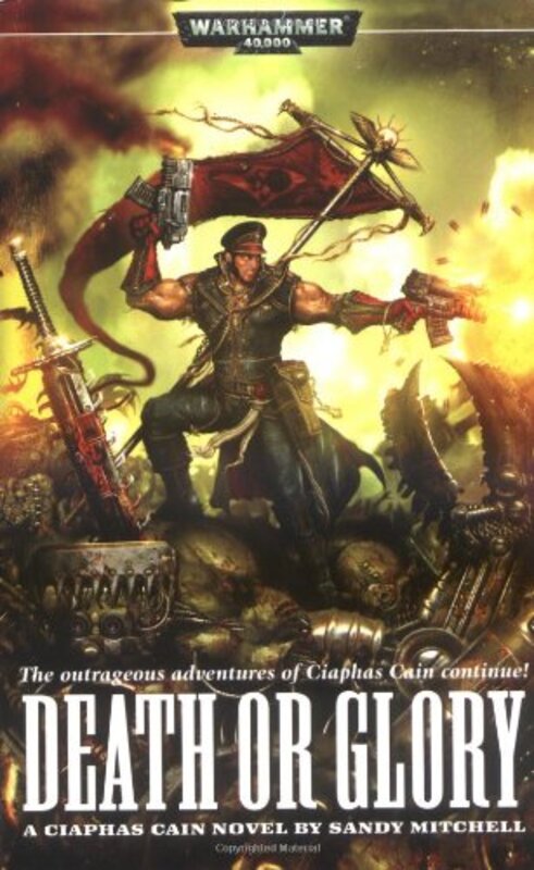 Book cover for "Death or Glory" by Sandy Mitchell