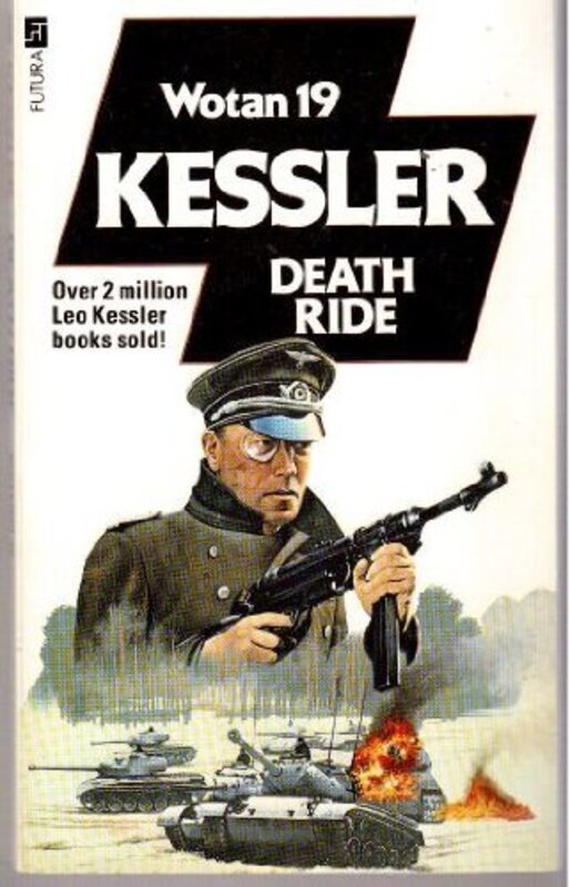 Book cover for "Death ride" by Leo Kessler