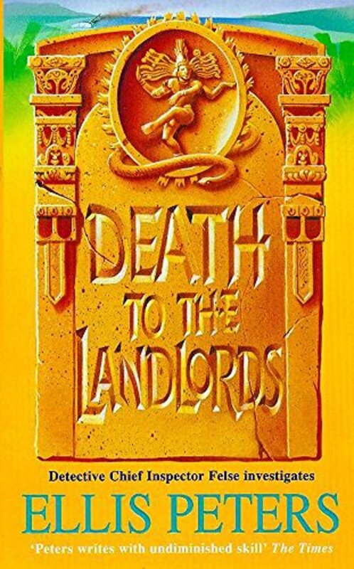 Book cover for "Death to the Landlords" by Ellis Peters