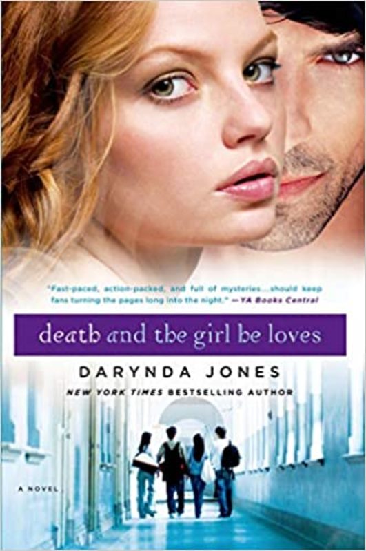 Book cover for "Death, and the Girl He Loves" by Darynda Jones