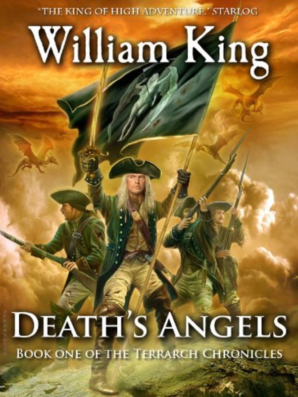Book cover for "Death's Angels" by William King