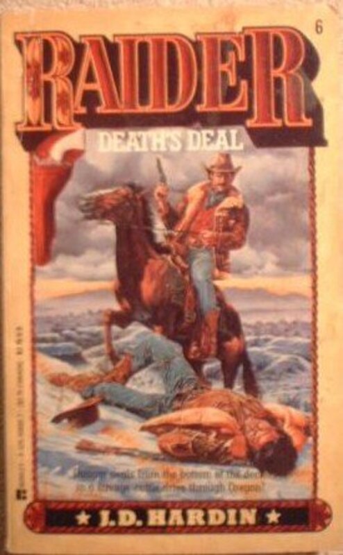 Book cover for "Death's Deal" by JD Hardin