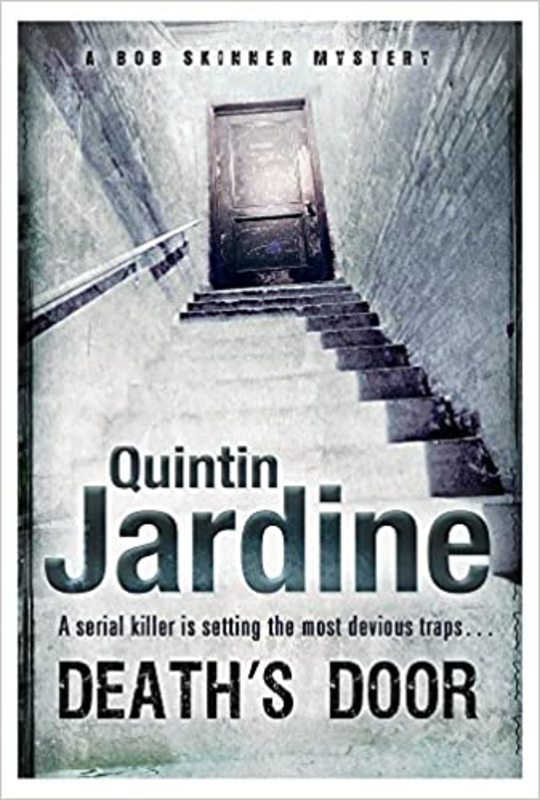 Book cover for "Death's Door" by Quintin Jardine