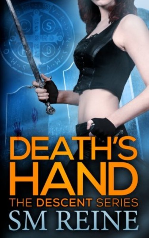 Book cover for "Death's Hand" by SM Reine