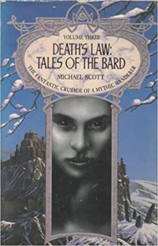 Book cover for "Death's Law" by Michael Scott