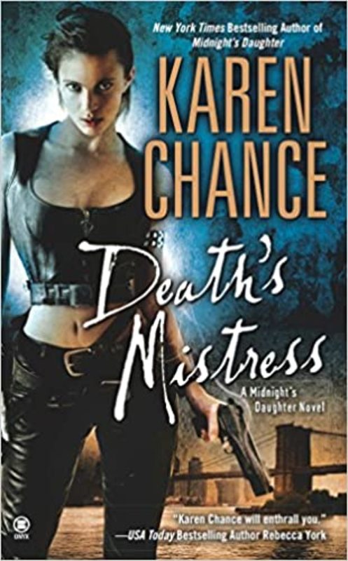Book cover for "Death's Mistress" by Karen Chance