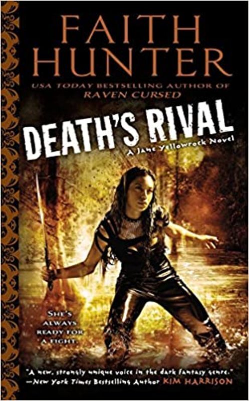 Book cover for "Death's Rival" by Faith Hunter
