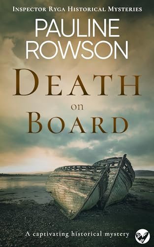 Book cover for "Death On Board" by Pauline Rowson