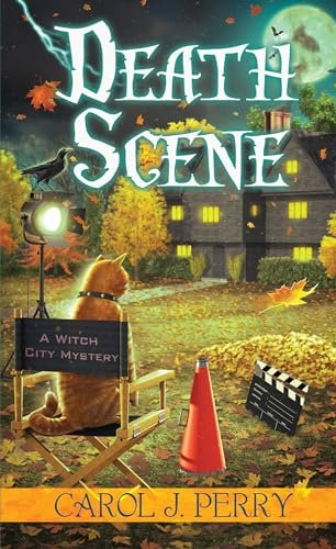 Book cover for "Death Scene" by Carol J Perry