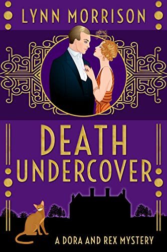 Book cover for "Death Undercover" by Lynn Morrison