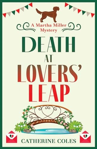 Book cover for "Death at Lovers Leap" by Catherine Coles