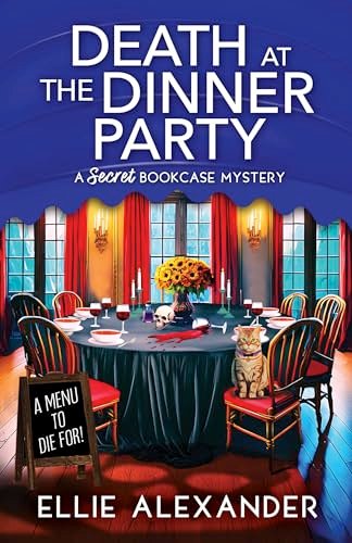 Book cover for "Death at the Dinner Party" by Ellie Alexander