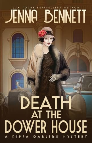 Book cover for "Death at the Dower House" by Jenna Bennett
