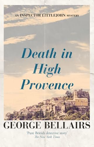 Book cover for "Death in High Provence" by George Bellairs
