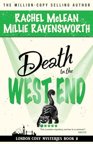 Book cover for "Death in the West End" by Rachel McLean