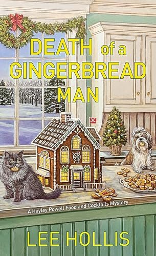 Book cover for "Death of a Gingerbread Man" by Lee Hollis