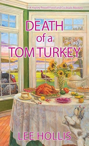 Book cover for "Death of a Tom Turkey" by Lee Hollis