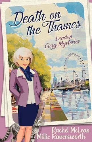 Book cover for "Death on the Thames" by Rachel McLean