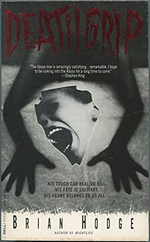 Book cover for "Deathgrip" by Brian Hodge