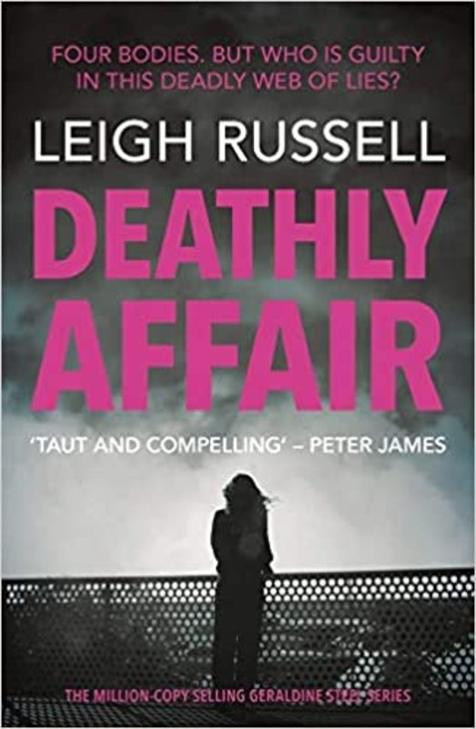 Book cover for "Deathly Affair" by Leigh Russell