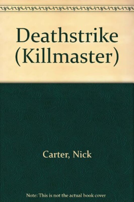 Book cover for "Deathstrike" by Nick Carter