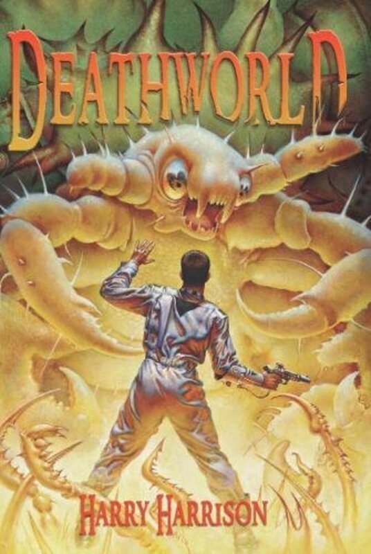 Book cover for "Deathworld" by Harry Harrison