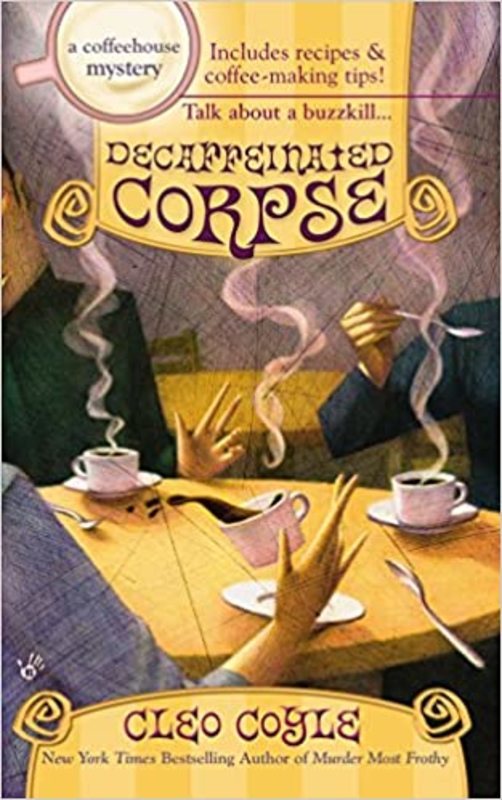Book cover for "Decaffeinated Corpse" by Marc Cerasini
