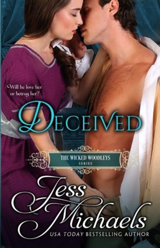 Book cover for "Deceived" by Jess Michaels
