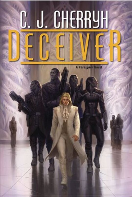 Book cover for "Deceiver" by CJ Cherryh