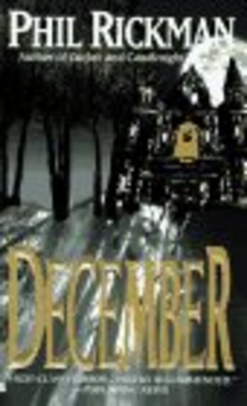 Book cover for "December" by Phil Rickman
