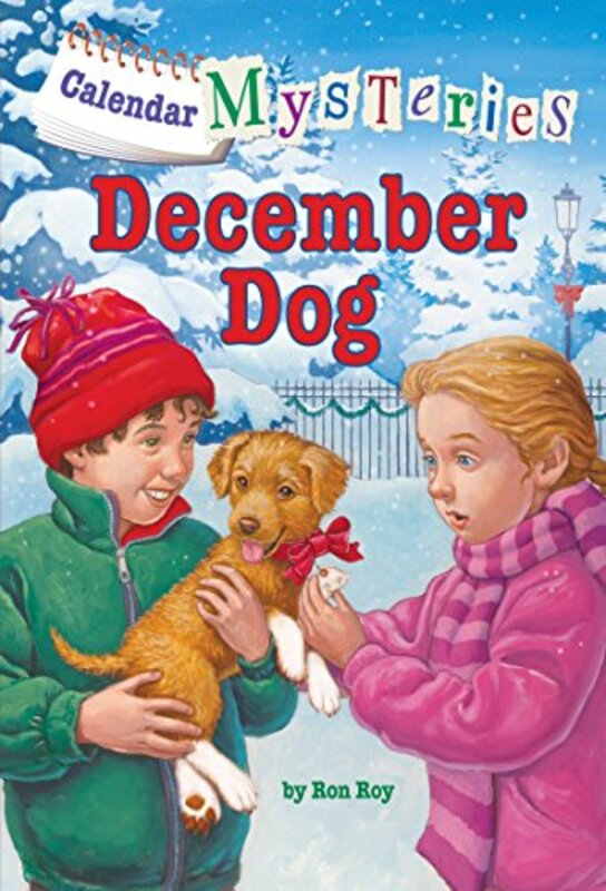 Book cover for "December Dog" by Ron Roy