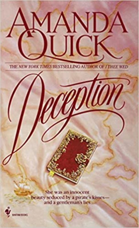 Book cover for "Deception" by Amanda Quick