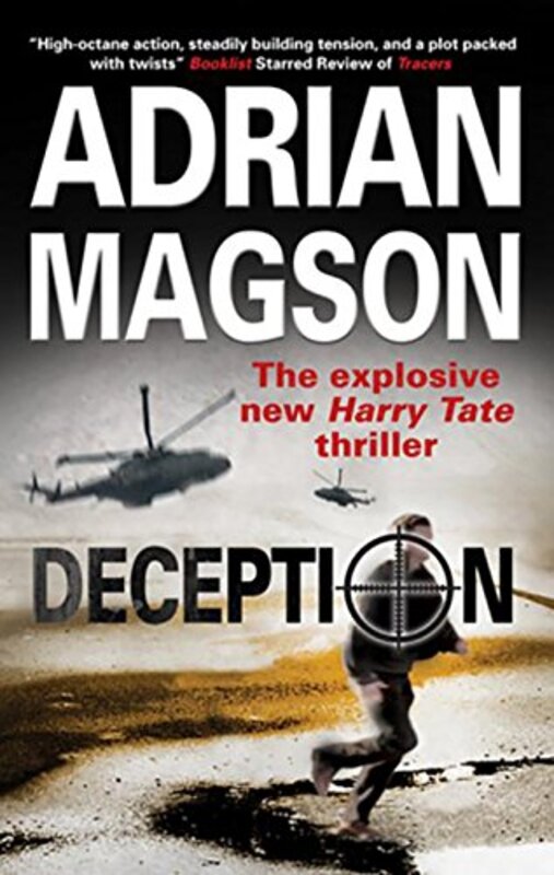 Book cover for "Deception" by Adrian Magson