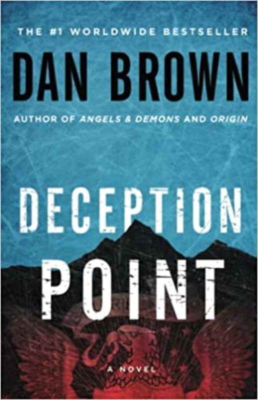 Book cover for "Deception Point" by Dan Brown