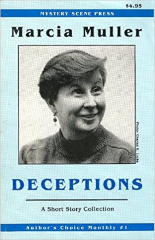Book cover for "Deceptions" by Marcia Muller