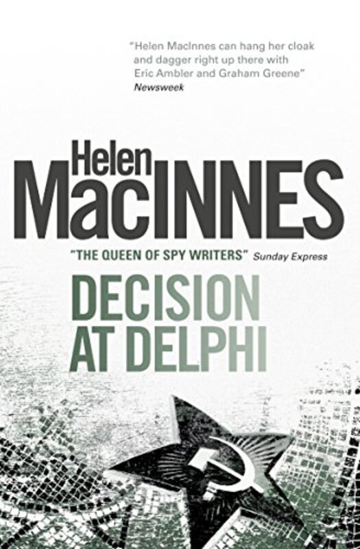 Book cover for "Decision at Delphi" by Helen MacInnes
