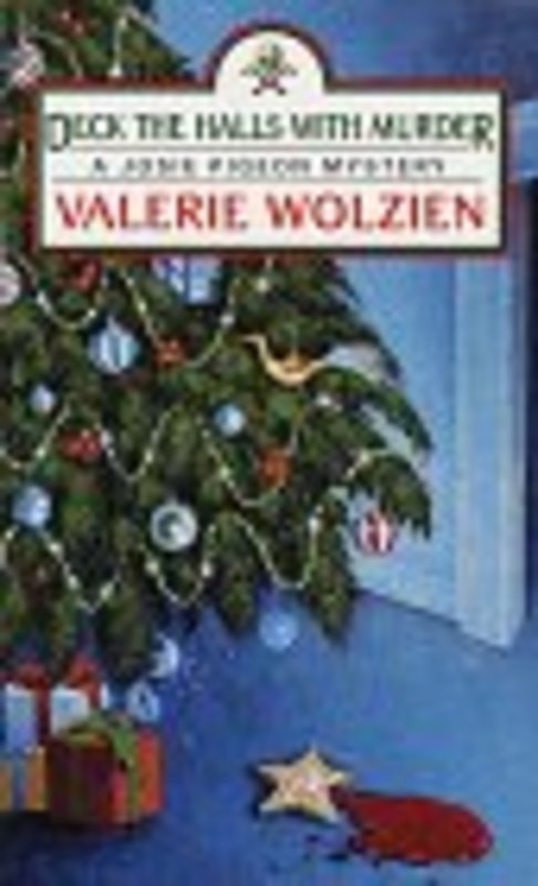 Book cover for "Deck the Halls with Murder" by Valerie Wolzien